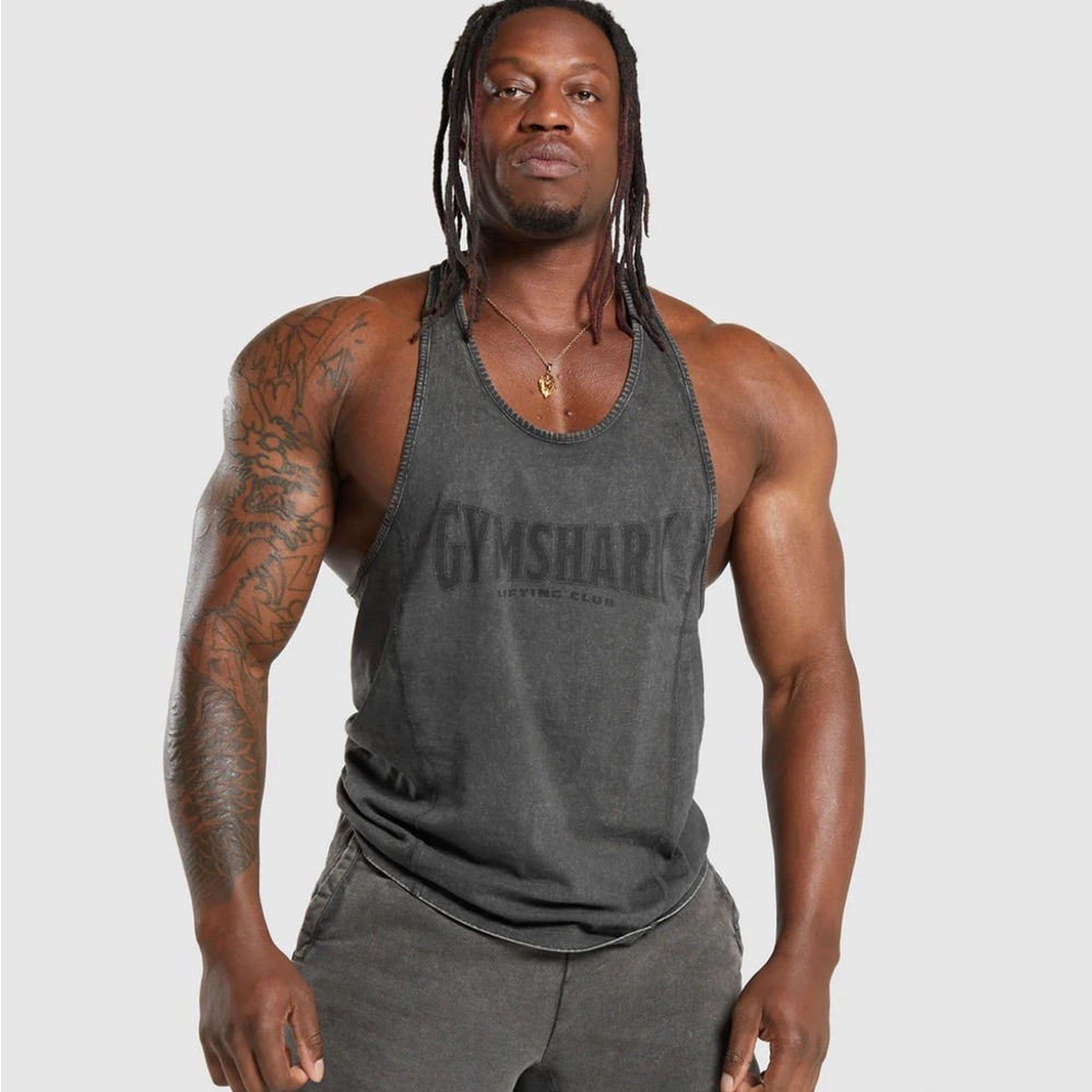 Gymshark Heritage Washed Stringer